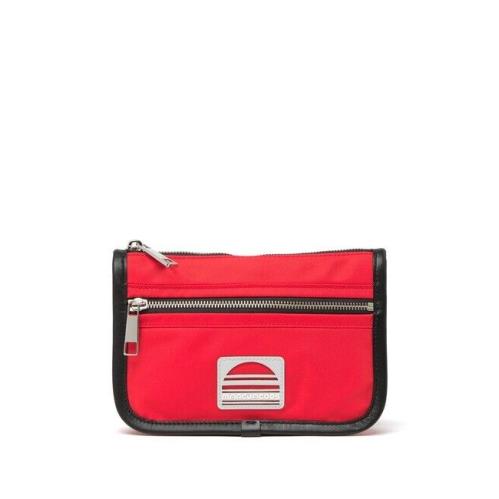 Marc Jacobs Medium Zip Cosmetic Case Poppy Red