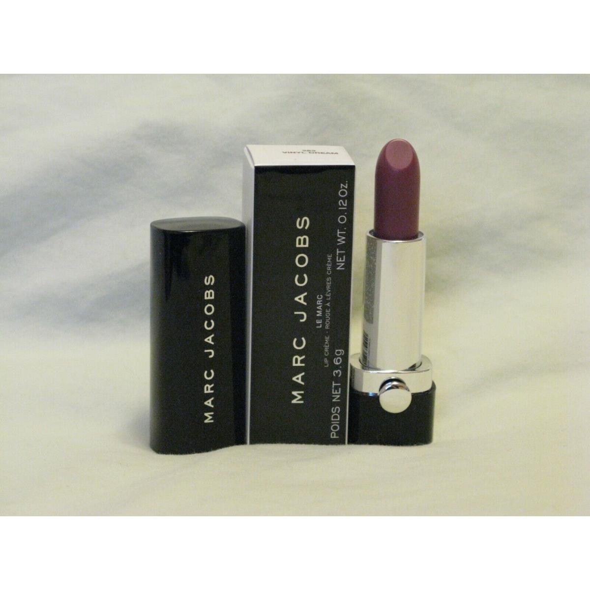 Marc Jacobs Le Marc Lip Creme Lipstick `vinyl Dreams` Mauve Plum Full Sz