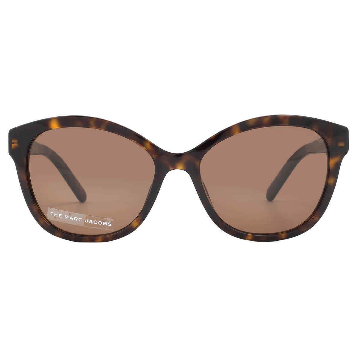 Marc Jacobs Brown Cat Eye Ladies Sunglasses Marc 554/S 0086/70 55 Marc 554/S