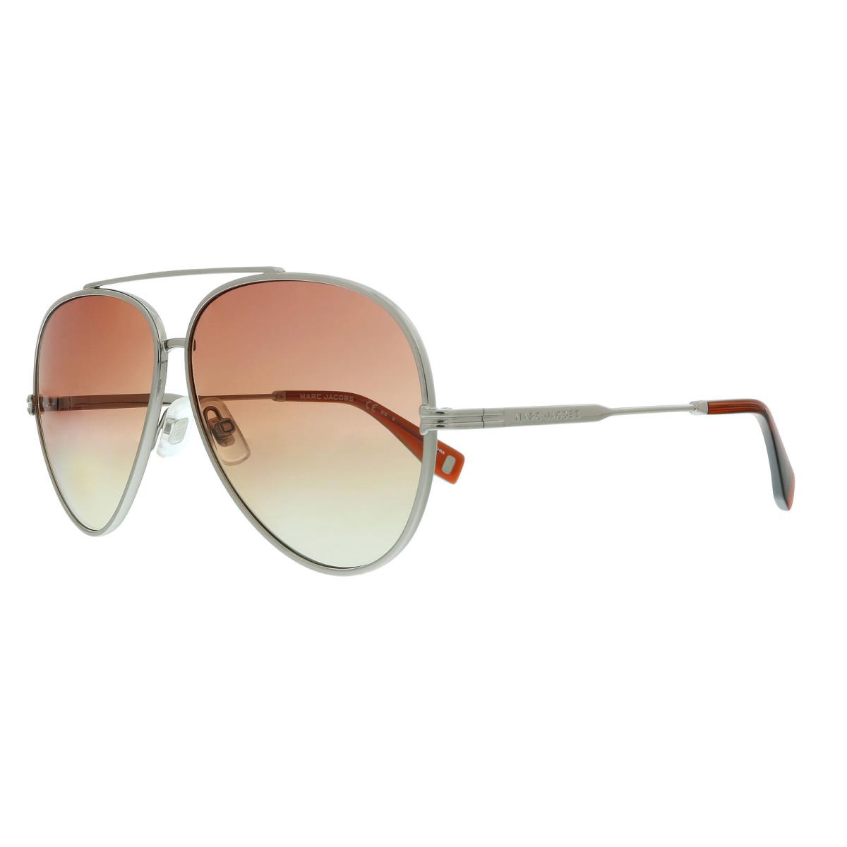 Marc Jacobs MJ 1007/S HA 06LB Ruthenium Aviator Sunglasses