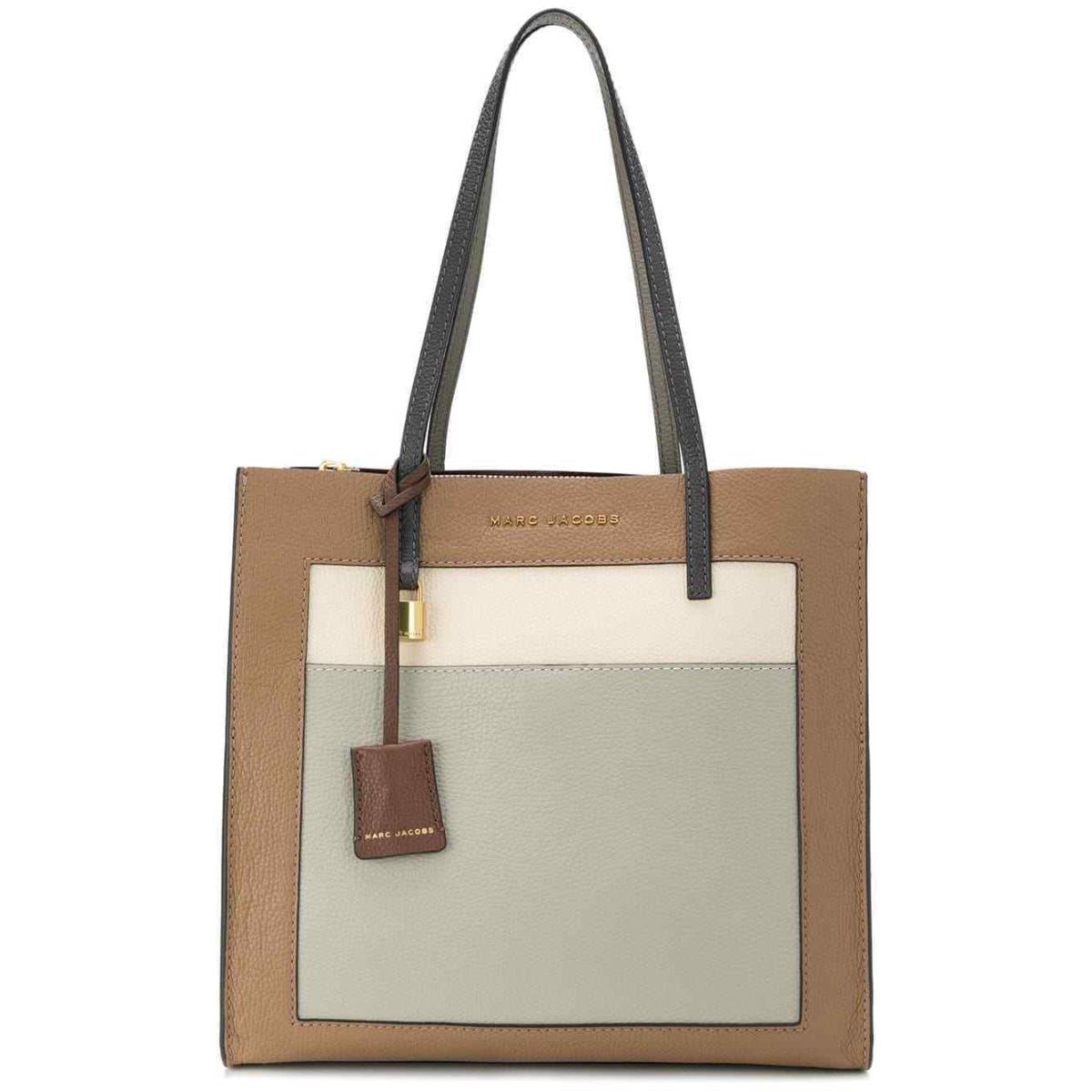 Marc Jacobs Women`s Colorblock Grind Shopper Tote Bag in Gazelle