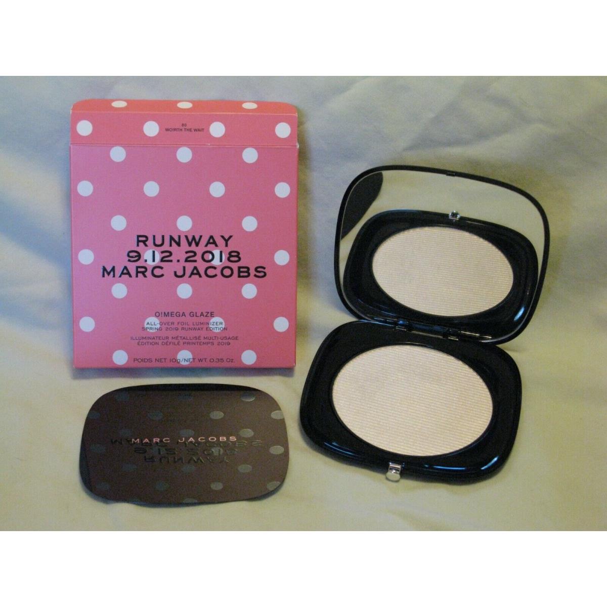 Marc Jacobs Runway O Mega Glaze Shimmer Powder `worth The Wait` Full Sz