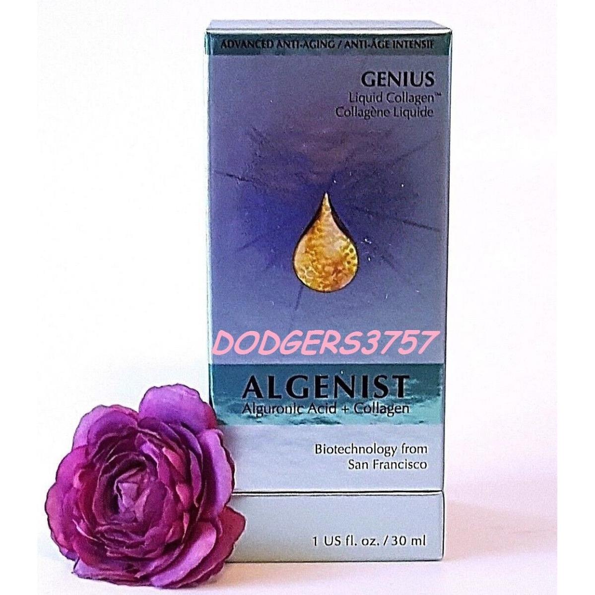 Algenist Genius Liquid Collagen 1OZ Size TO The Line Amazing Box