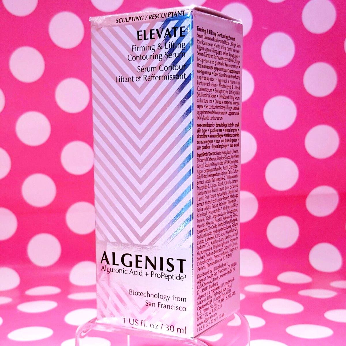 Algenist Elevate Firming Lifting Contouring Serum 1 fl oz New- Retired