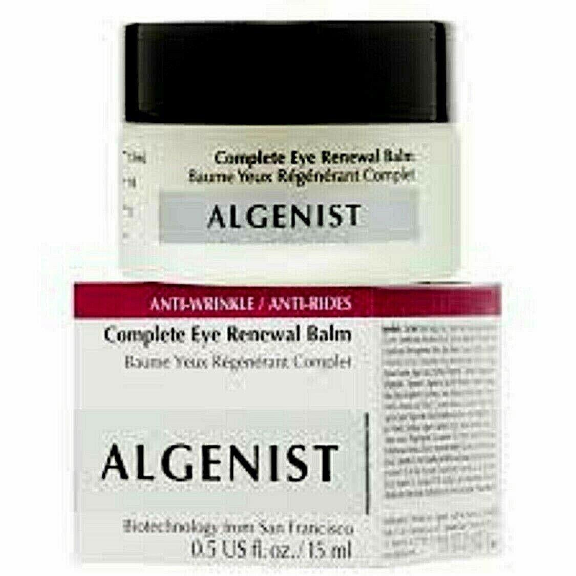 Algenist Complete Eye Renewal Balm 0.5 OZ Size Box Amazing