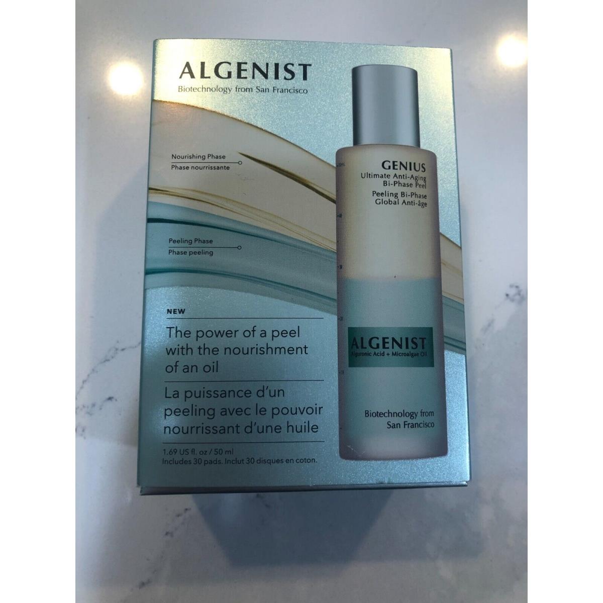 Algenist Genuis Ultimate Anti-aging Peeling Bi-phase 1.69 Fl. Oz