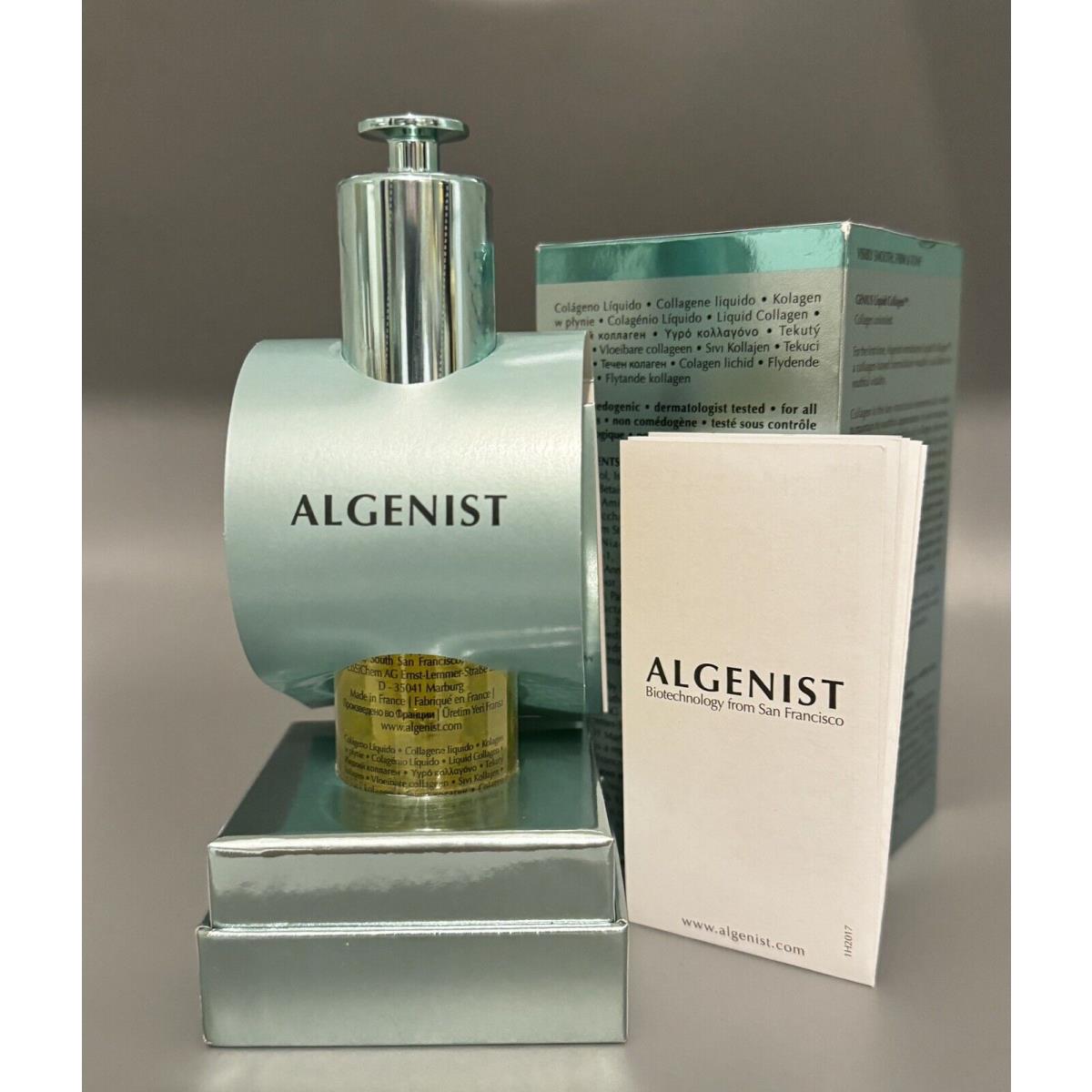 Algenist Genius Liquid Collagen Anti Aging Serum 1 oz/30 Ml- New