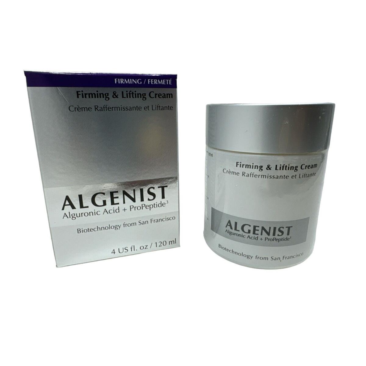 Algenist Firming Lifting Cream 4 oz Jar Alguronic + Propeptide