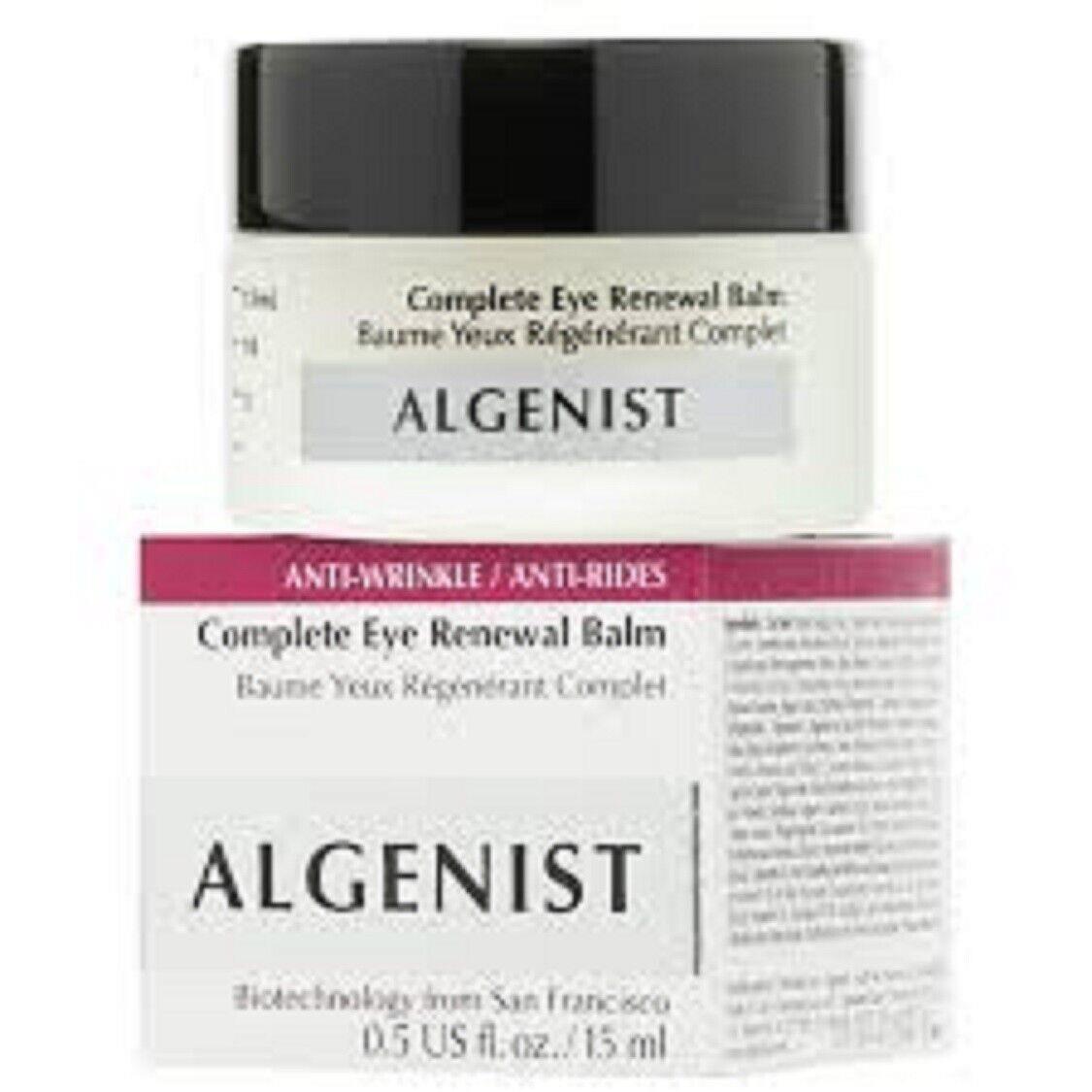 Algenist Complete Eye Renewal Balm 0.5 oz 15ml Full Size