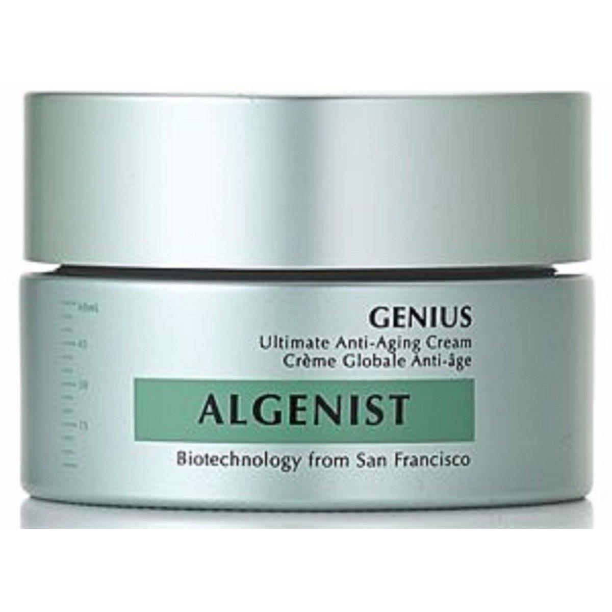 Algenist Genius Advanced Ultimate Anti Aging Cream Full Size 2 OZ Box