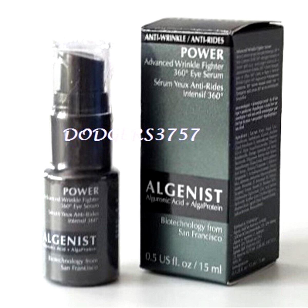 Algenist Power Advanced Anti Wrinkle Fighter 360 Eye Serum 0.5 oz Wow