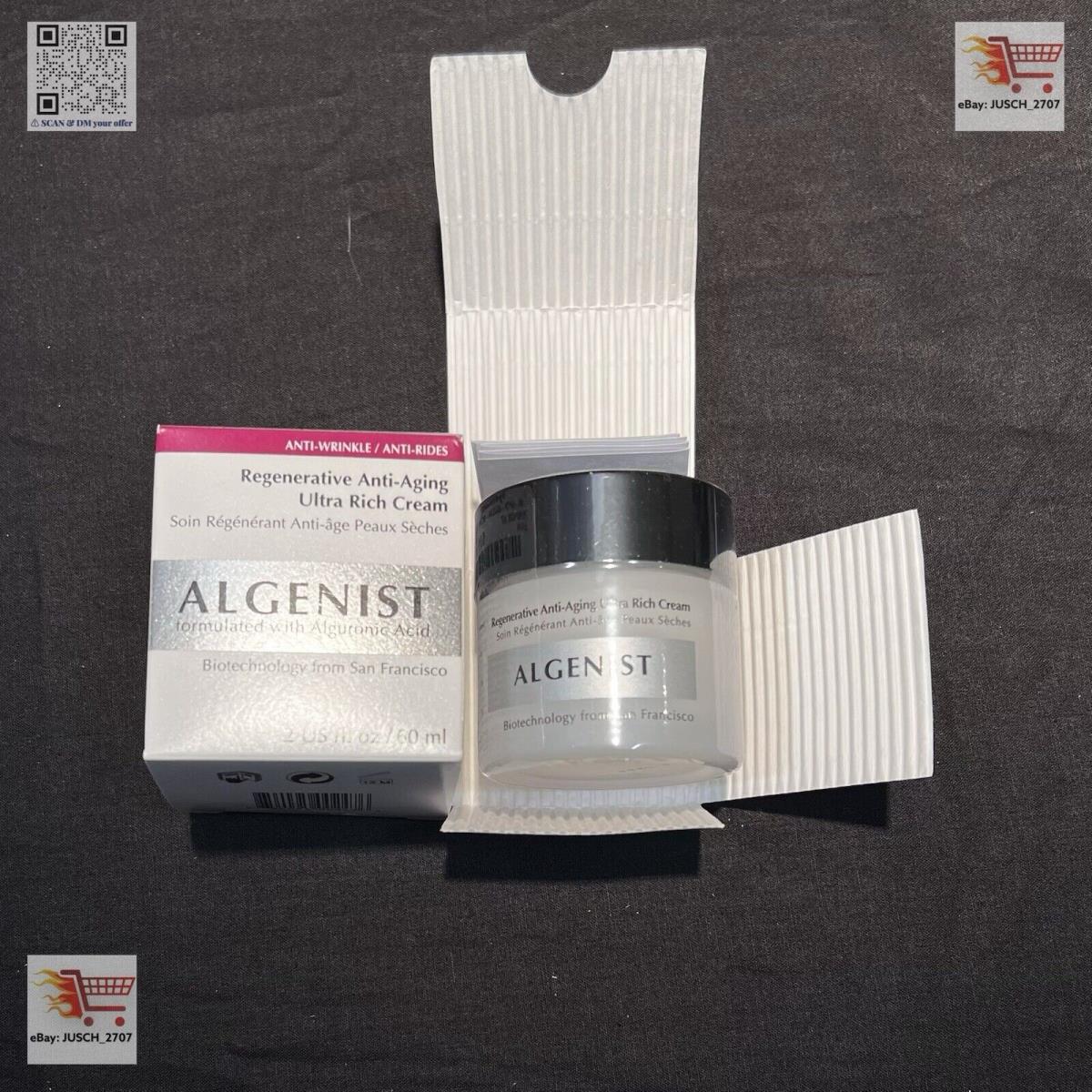 Algenist Anti-wrinkle Regenerative Anti-aging Ultra Rich Cream 2oz