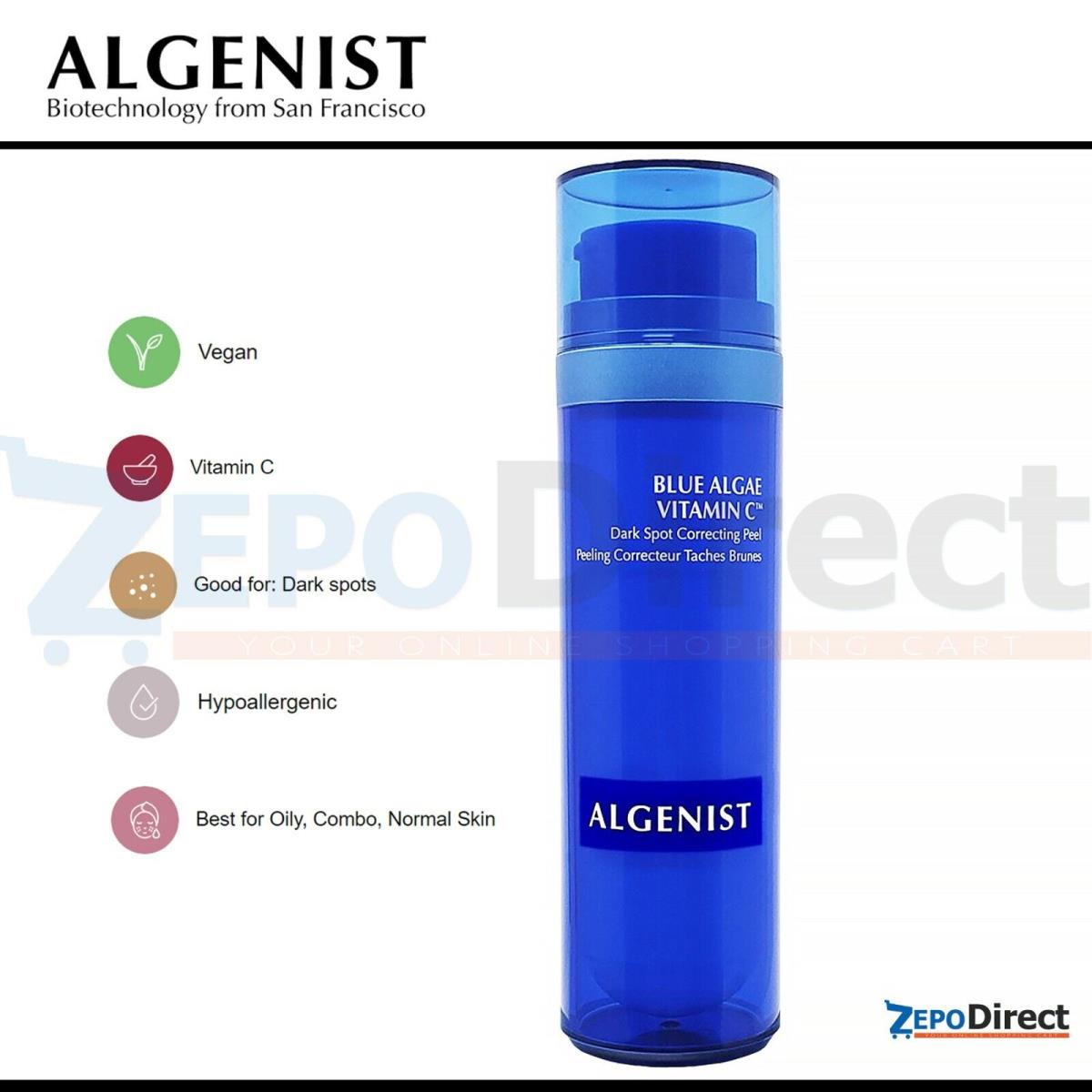 Algenist Blue Algae Vitamin C Dark Spot Correcting Peel 45 ml 1.5 oz