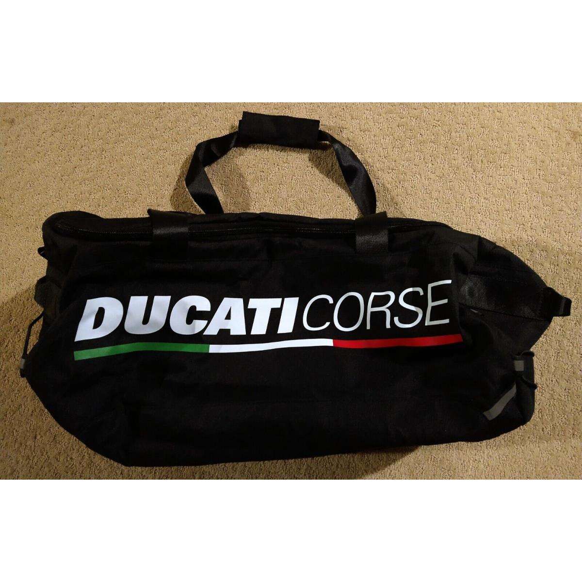 Licensed Product Ducati Corse Duffle Gym Weekender Overnight Bag