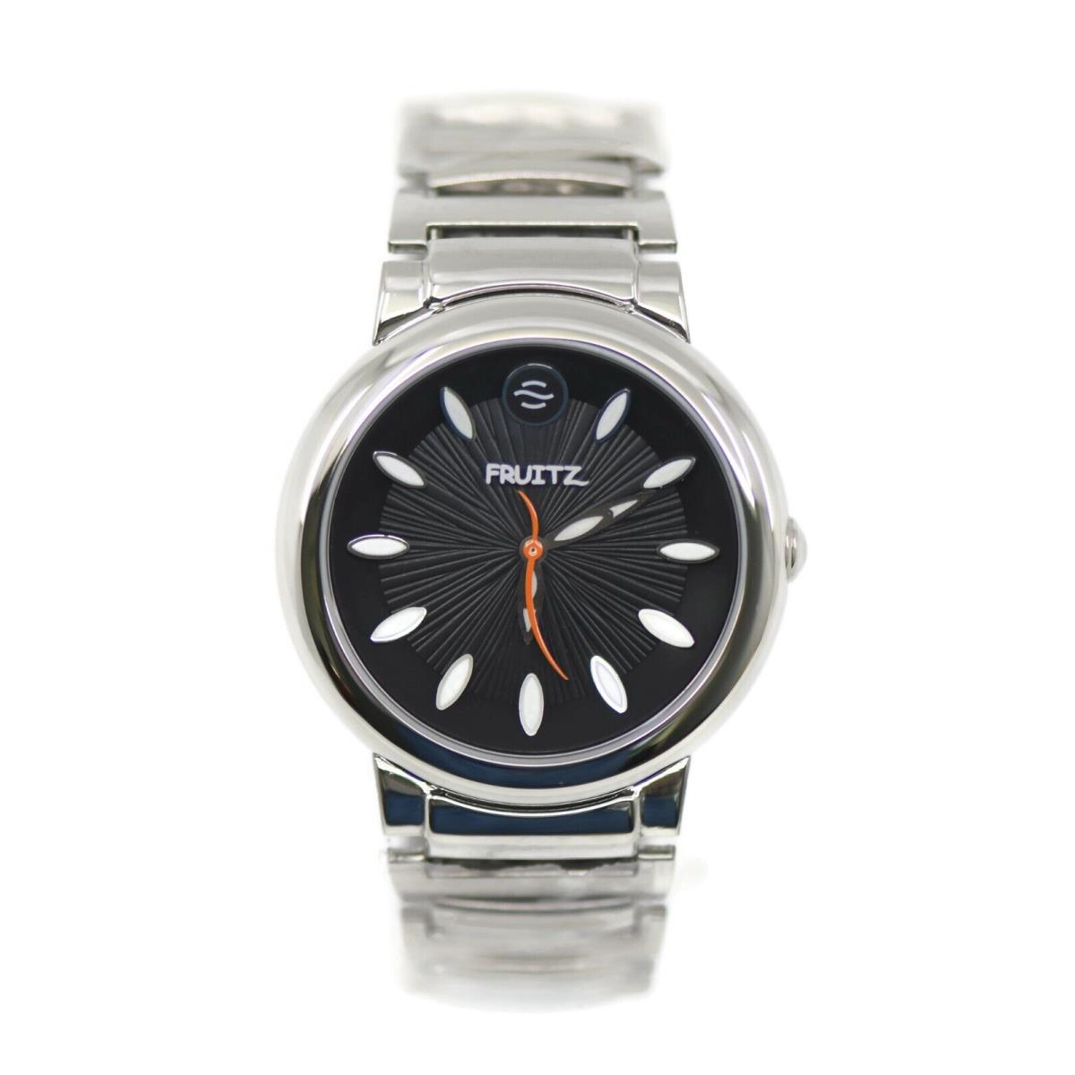 Philip Stein Fruitz Stainless Steel Watch F36S-B-EXB - Dial: Black