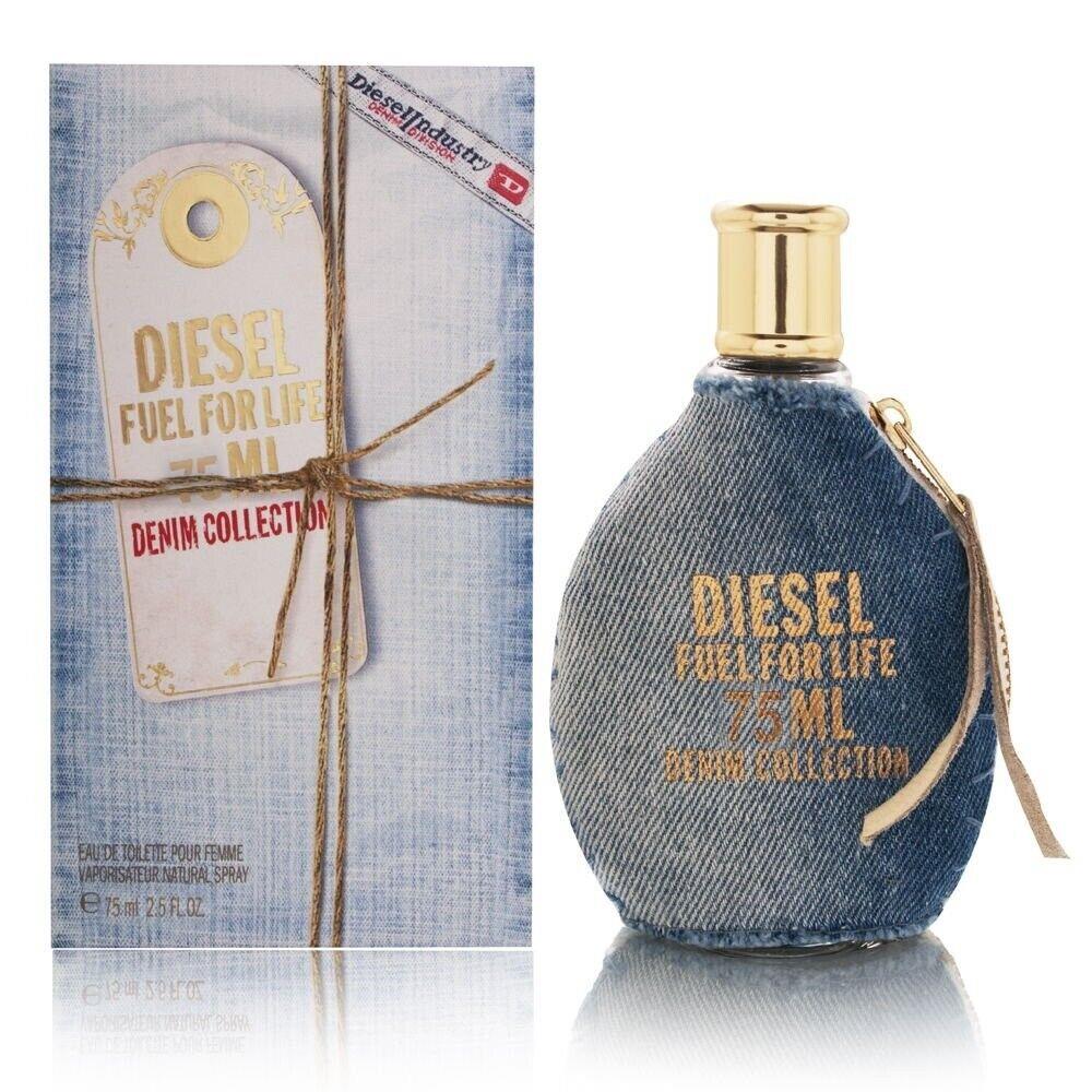 Diesel Fuel For Life Denim Collection Edt 2.5 FL OZ / 75 ML Natural Spray