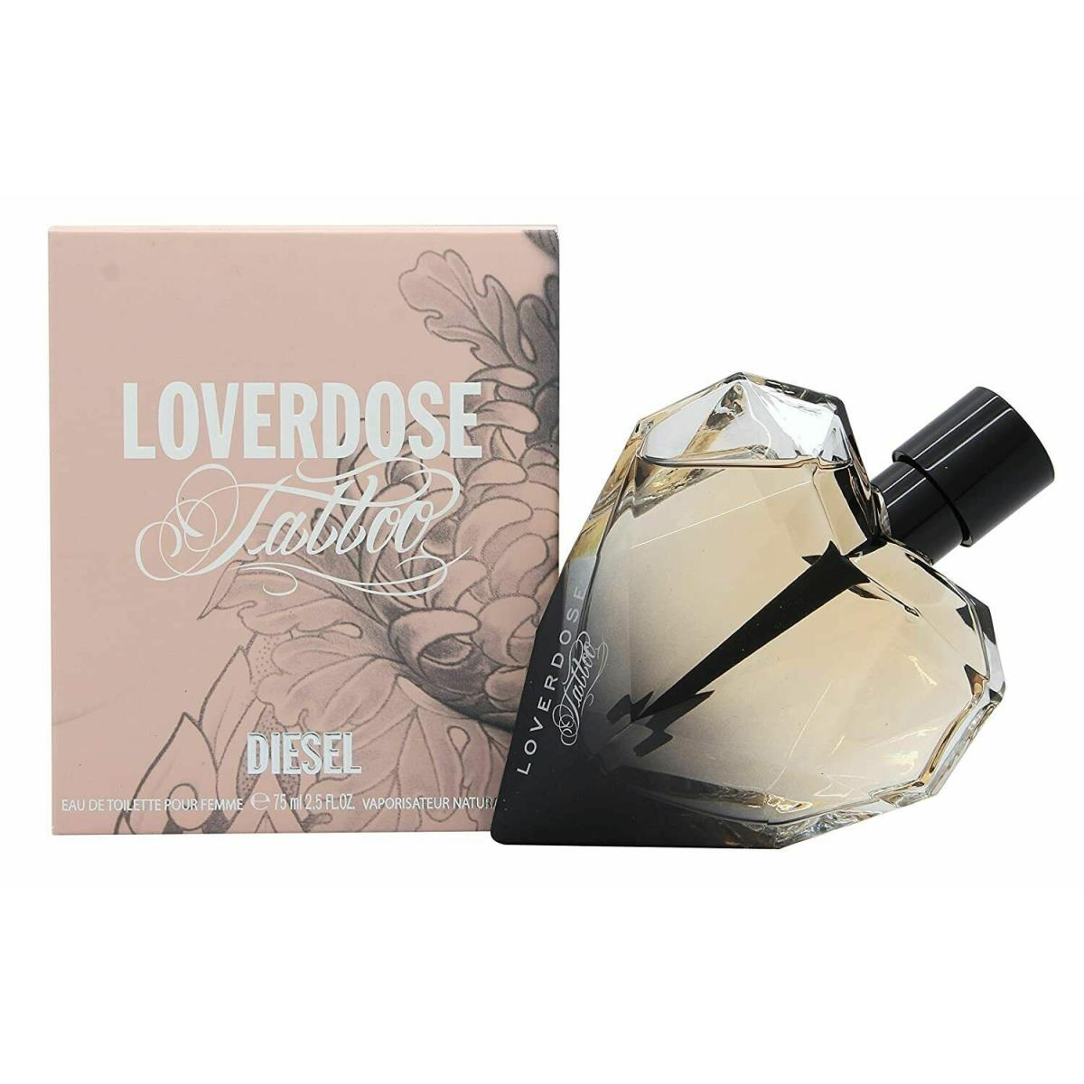 Loverdose Tattoo Diesel For Women Eau de Toilette Spray 2.5 oz - 75ml /