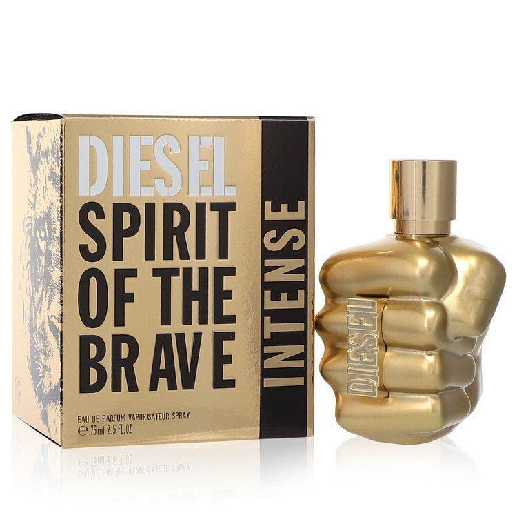 Spirit of The Brave Intense by Diesel Eau De Parfum Spray 2.5 oz Men