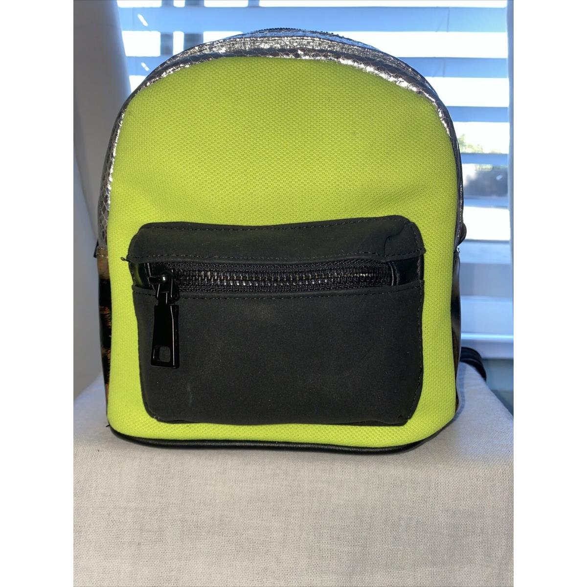 Steve Madden Tanya Mini Backpack Yellow/black/multi