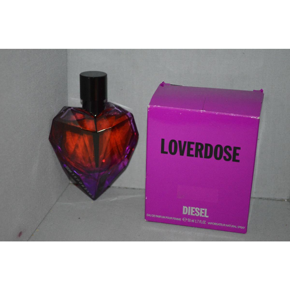 Diesel Loverdose Edp Spray 1.7oz Slightly Worn Box