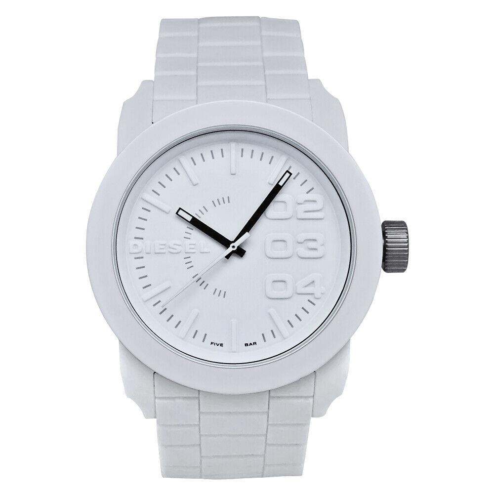 Diesel Men`s Color Domination White Dial Watch - DZ1436