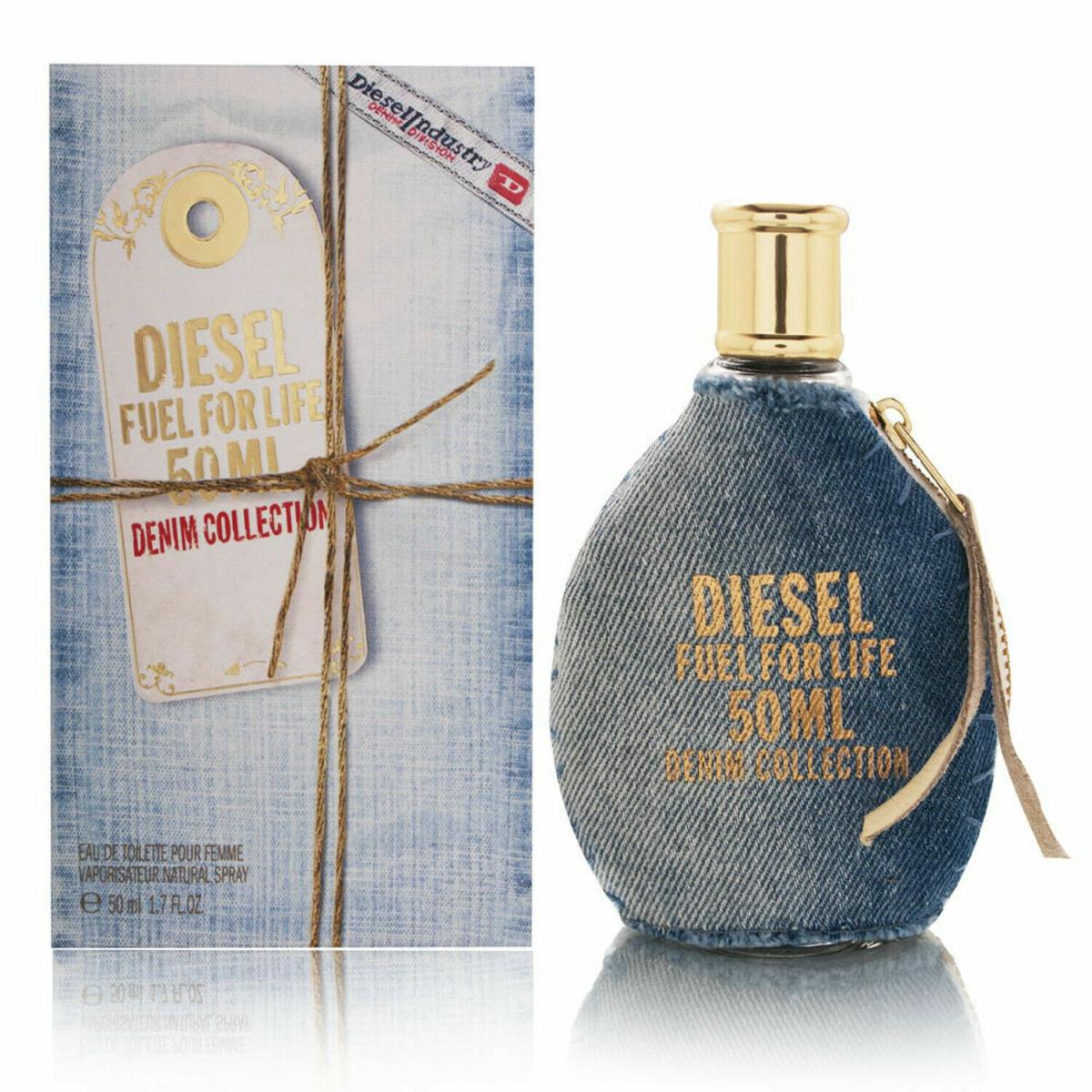 Diesel Fuel For Life Denim Collection 1.7oz Eau de Toilette Spray For Women