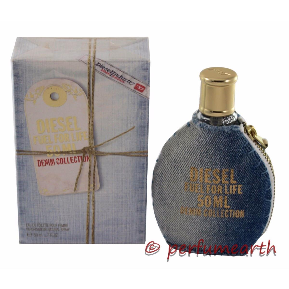 Diesel Fuel For Life Denim Collection 1.7 OZ Edt Spray For Women IN A Box