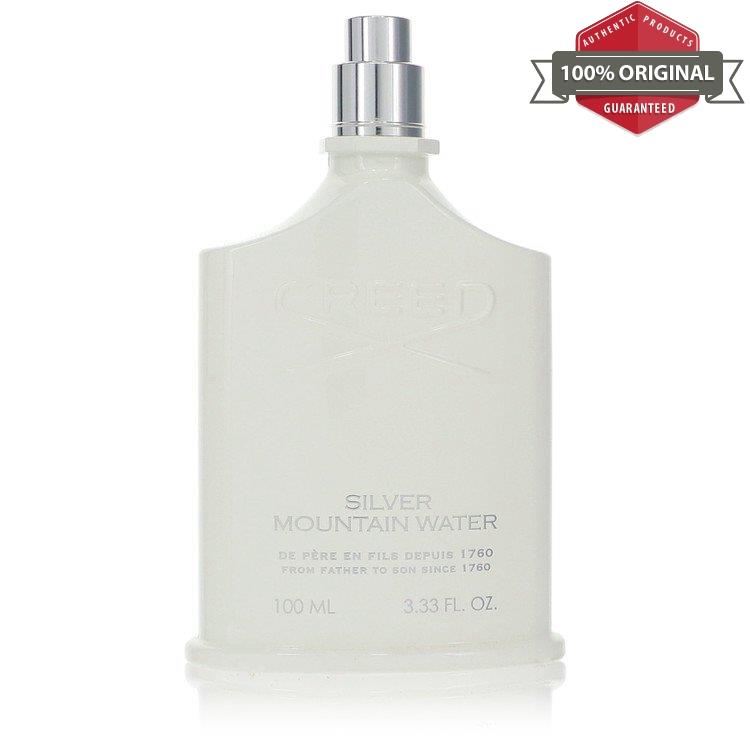 Silver Mountain Water Cologne 3.4 oz Edp Spray Tester For Men by Creed