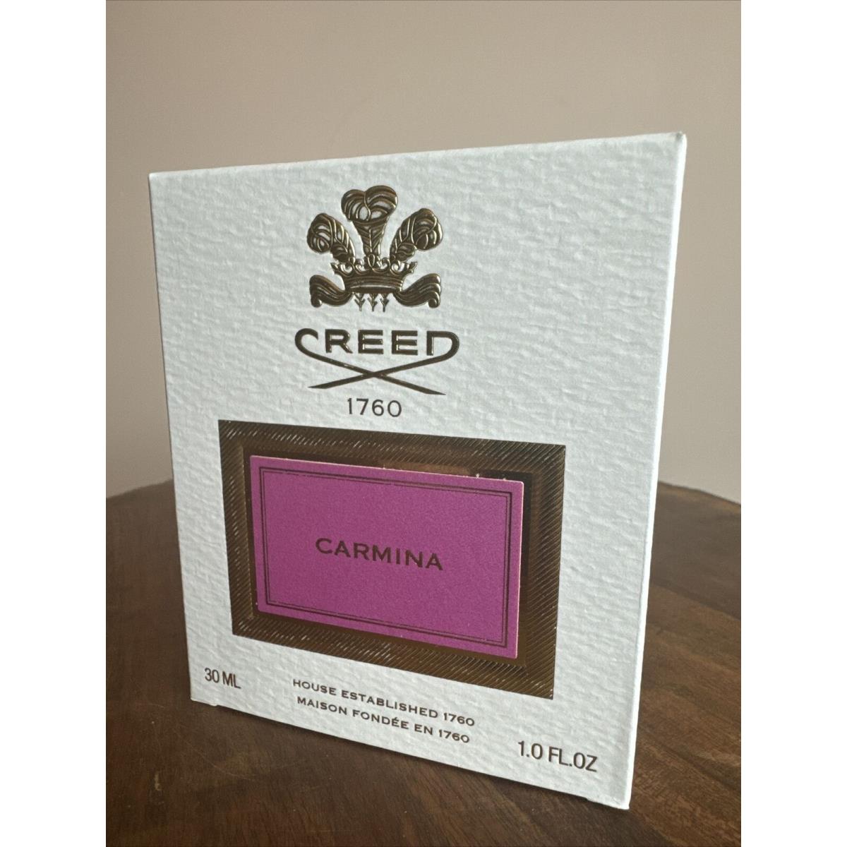 Creed Millesime Carmina Eau de Parfum 1oz/30ml W/metal Cup Batch F001593