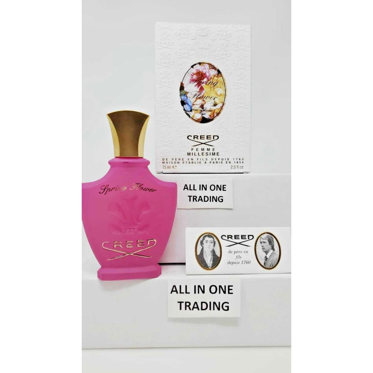 Creed Millesime Spring Flower 2.5 Fl. Oz. Edp Spray Rare Item Minor Damage Box