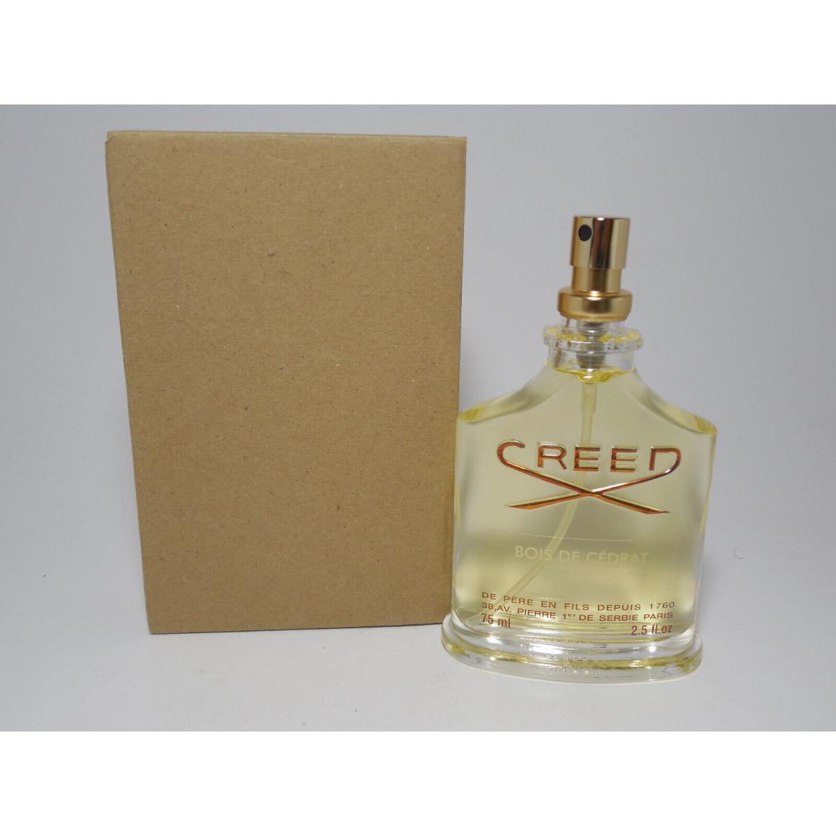 Bois DE Cedrat Edt 2.OZ/75ML BY Creed Millesime Vintage