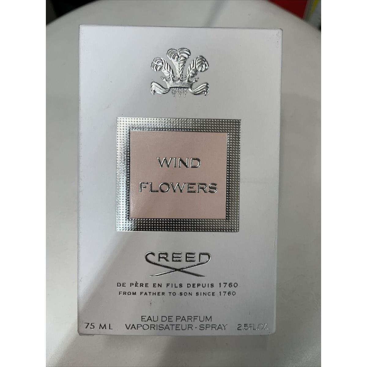 Creed Wind Flowers Eau de Parfum 2.5 fl oz Unsealed Box