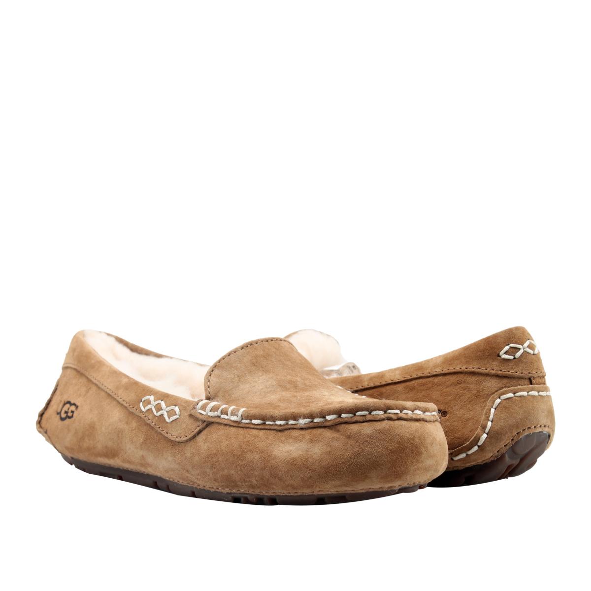 Ugg Australia Ansley Moccasin Chestnut Women`s Slippers 3312-CHE