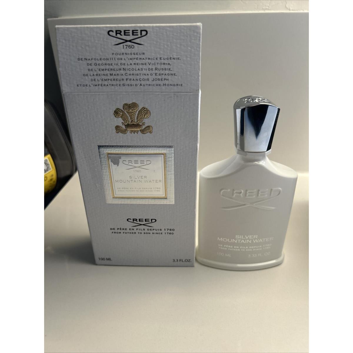 Creed Silver Mountain Water 100ml Unsealed