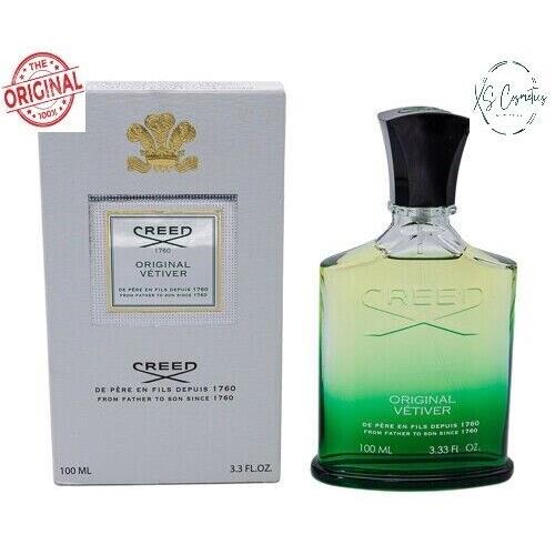 Creed Vetiver Edp Cologne For Men 3.3/3.4 oz Spray