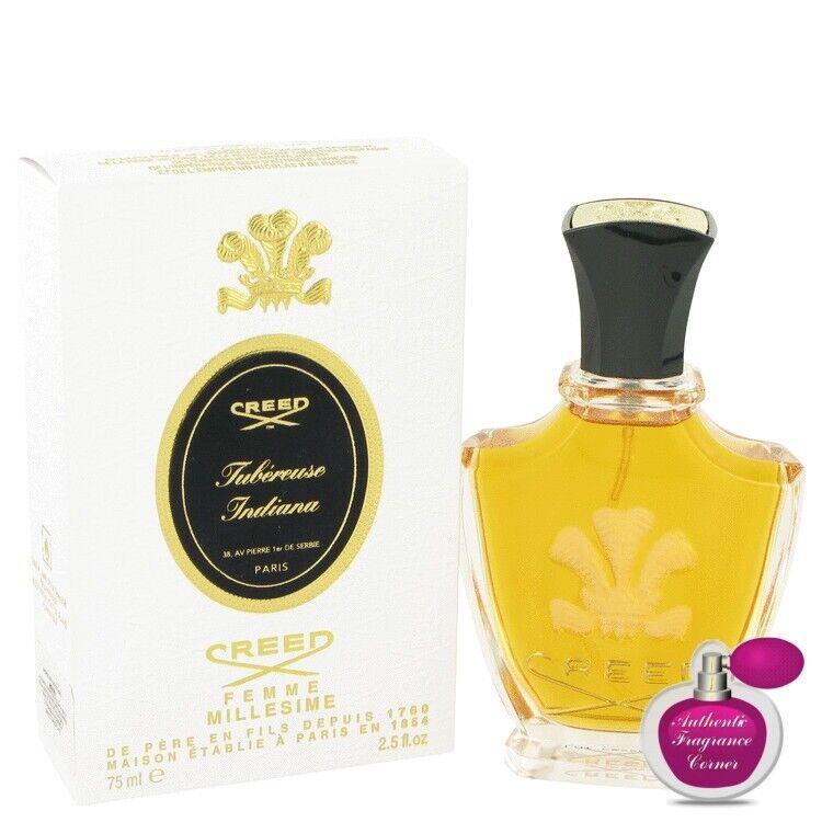 Tubereuse Indiana by Creed Lot C5210E02 2.5 oz 75 ml Millesime Edp Spray For Wo