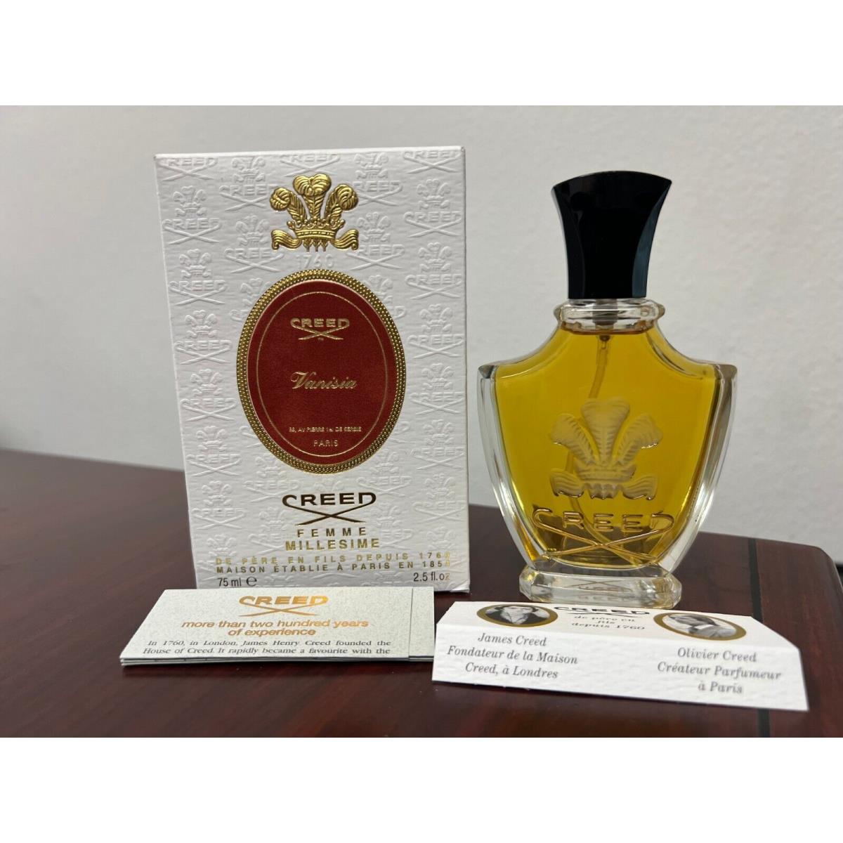 2006 Creed Vanisia 2.5 FL Oz/ 75 ML Millesime Spray Batch CR2B06