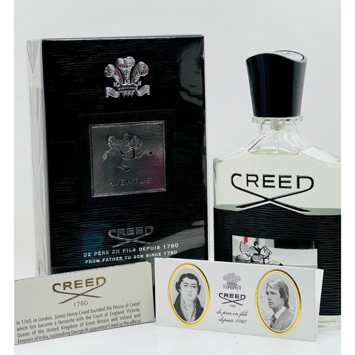 Creed Aventus Eau De Parfum 3.3 OZ 100 ml + Gift Wrap Overnight Ship Included