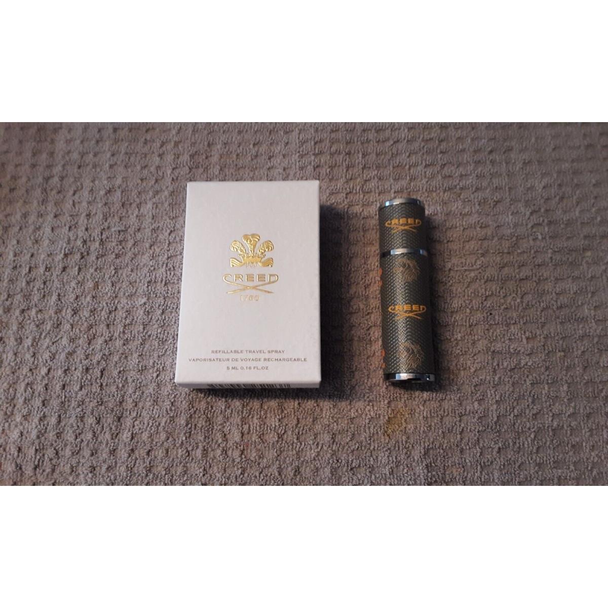 Full Absolu Aventus..creed Gray Travel Sprayer ..5ml/ 0.16oz..TRAVEL Atomizer