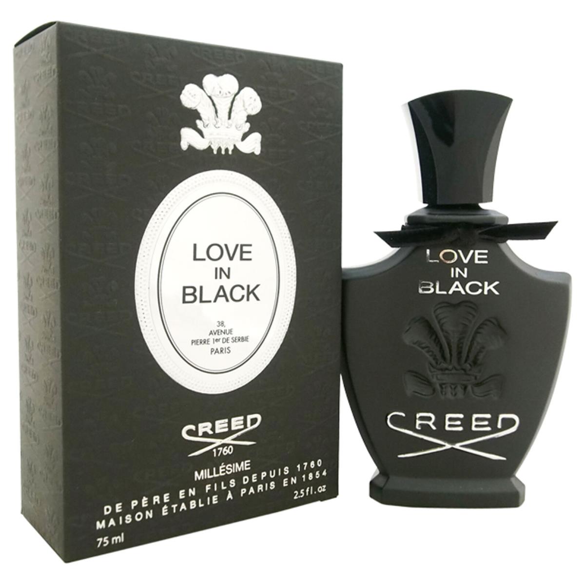 Love In Black by Creed For Women - 2.5 oz Millesime Spray