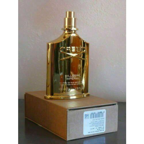 Creed Millesime Imperial Edp 3.4 OZ / 100 ML For Men NO Cap IN Brown Box