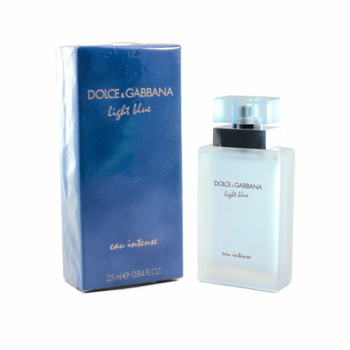 Dolce Gabbana Light Blue Eau Intense 0.84 1.6 3.3oz 25 50 100 Edp Women