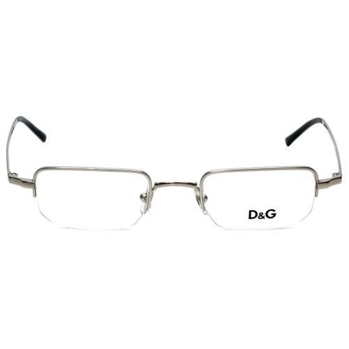 Dolce Gabbana Designer Reading Glasses DG5057-05 in Silver 45mm