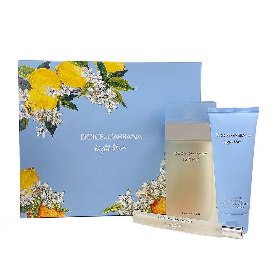 Dolce Gabbana Light Blue 3 Pcs Women s Gift Set