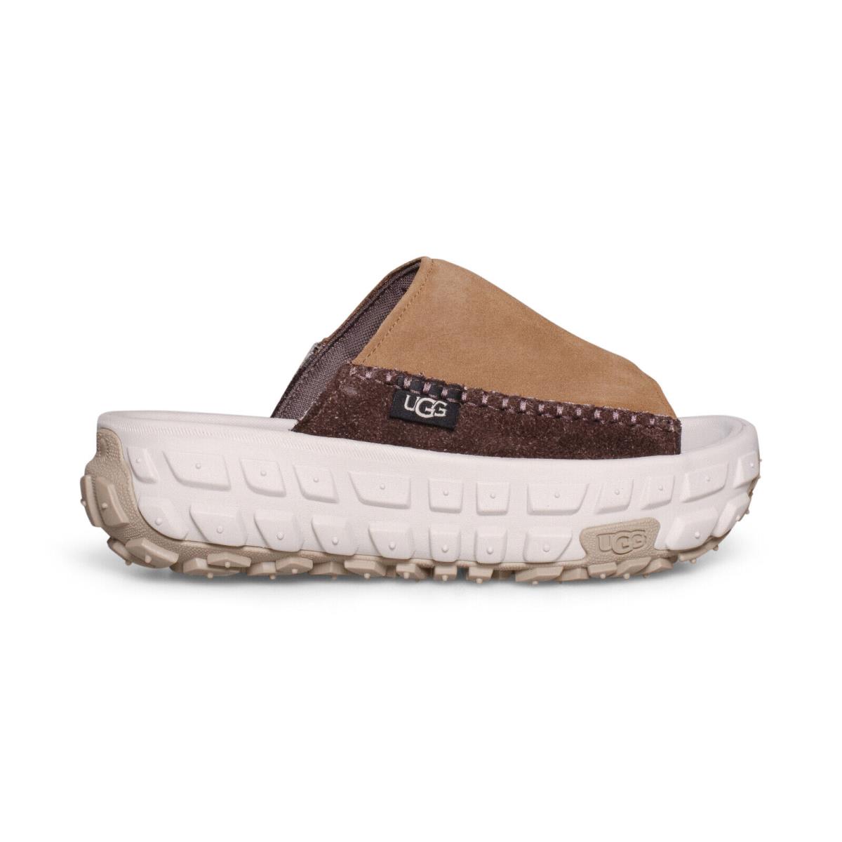 Ugg Venture Daze Slide Ceramic / Chestnut Suede All Gender Shoes Size US M6/W7 - Ceramic/Chestnut