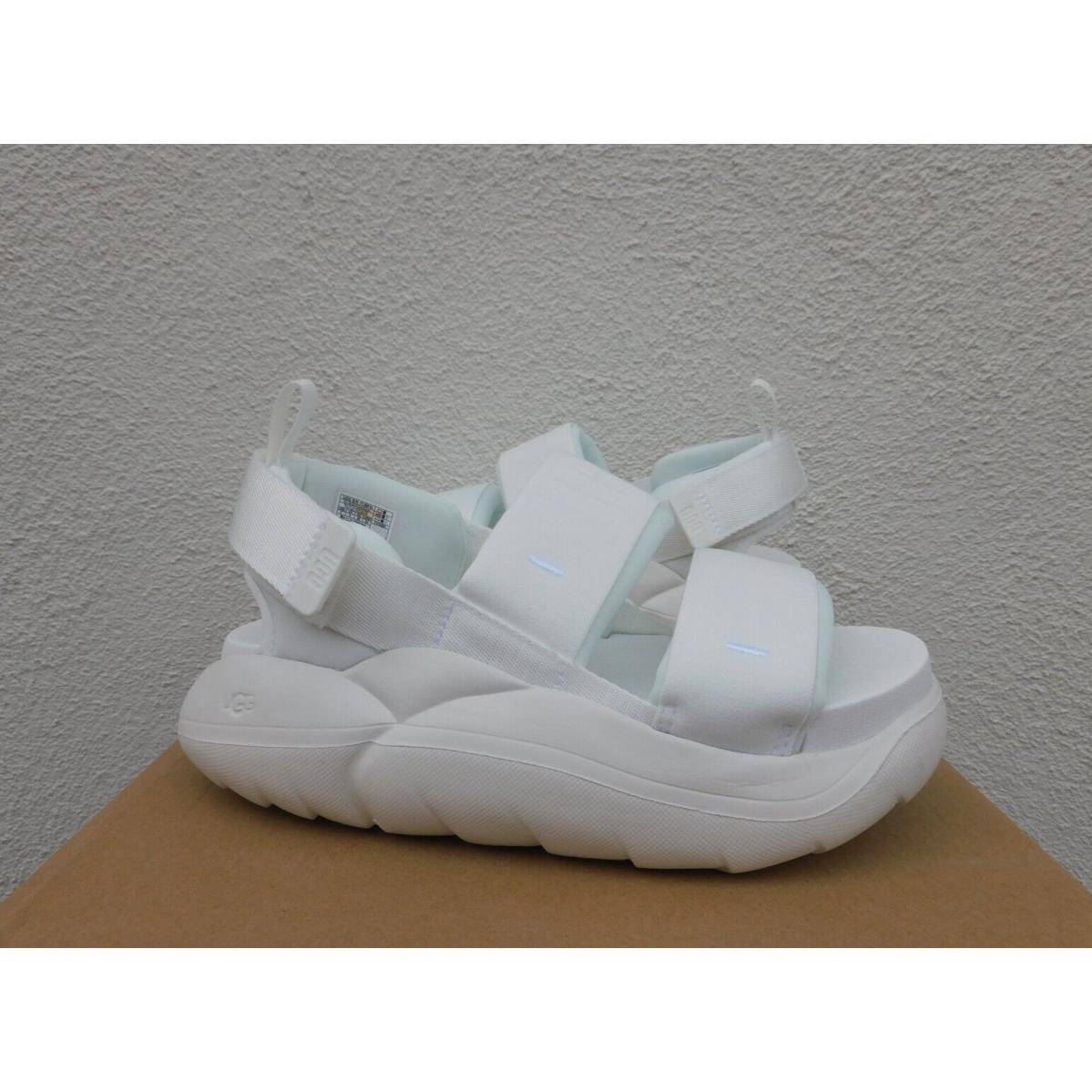 Ugg White LA Cloud Sport Platform Sneaker Sandals Women US 8.5/ Eur 39.5