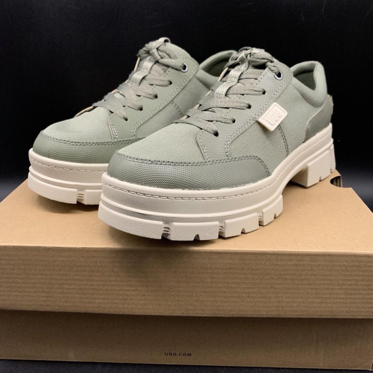 Womens US 9 Ugg Ashton Hybrid Platform Sneaker Shoe Combat Lug Moss Green