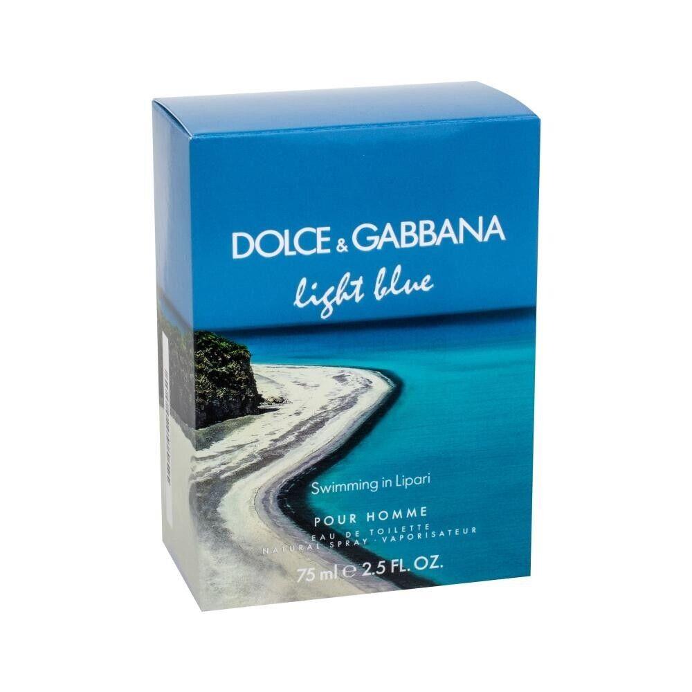 Dolce Gabbana Light Blue Swimming In Lipari For Men Byd G Edt 2.5FLOZ/75ML