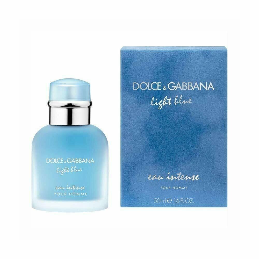 Dolce Gabbana Light Blue Intense Eau de Parfum Spray For Men 1.6 Oz/ 50 ML