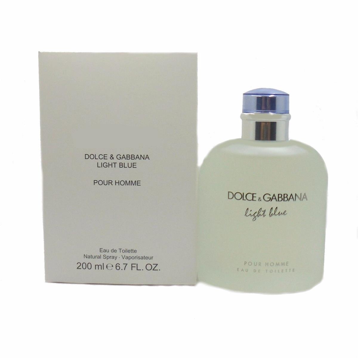 Light Blue BY Dolce Gabbana Pour Homme Eau DE Toilette Spray 200 ML/6.7 OZ T